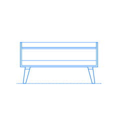 Furniture Shoe Racks Shoe Storage Tracy Shoe Storage Bench Simple Line Art Svg, Free Vectors File